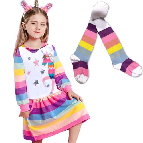 VIKITA Girls Winter Tutu Dress & Tights LH7600+F5006-6T