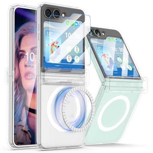 Coque Galaxy Z Flip 6 MagSafe avec protection charnière rigide en PC