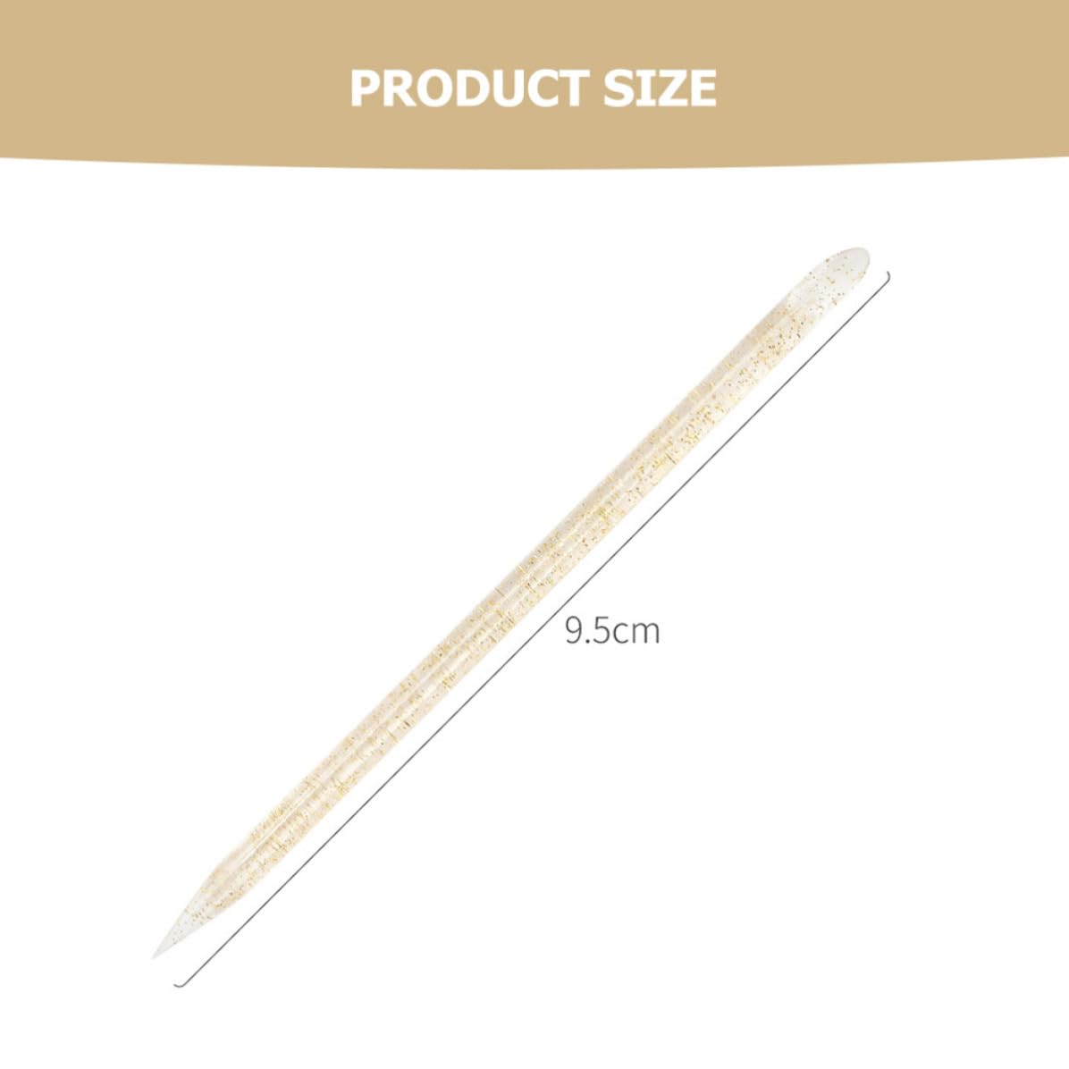 300pcs Dual-headed Nail Art Dotting Pens Manicure Tools with Crystal Rods for Natural and False Nails Easy to Use for Detailed at Home Use