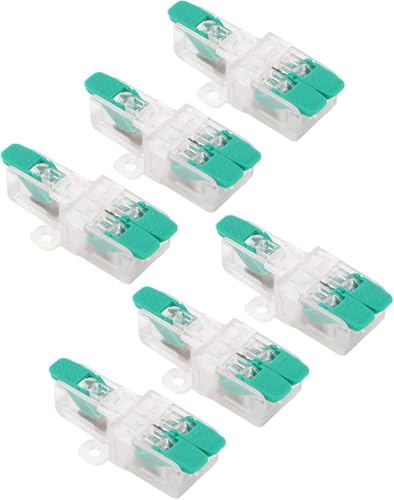 Tools compatible with Wire Splice Connector 1 in 2 Out for Stable Electrical Connection Broad Wiring Range Quick Splice Connector Flame Retardant Y612G 20Pcs 450V 41A