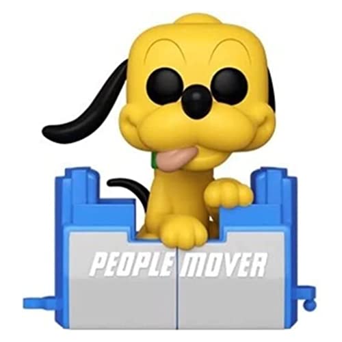En Oferta Funko Pop! Disney: Walt Disney World 50Th - Pluto On The People Mover, Multicolor