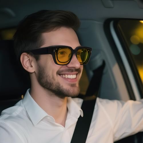 Polarized Sunglasses Fit Over Glasses for Men Women, Oversized Square Sun Glasses UV400 Protection RF72012