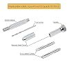 Precision Copper Pin Vise Hand Drill Set with 25 Micro Twist Drill Bits, Manual Hobby Drill for Resin, Jewelry, PCB, Plastic, Wood, Model Making, Mini Crafts and DIY Projects