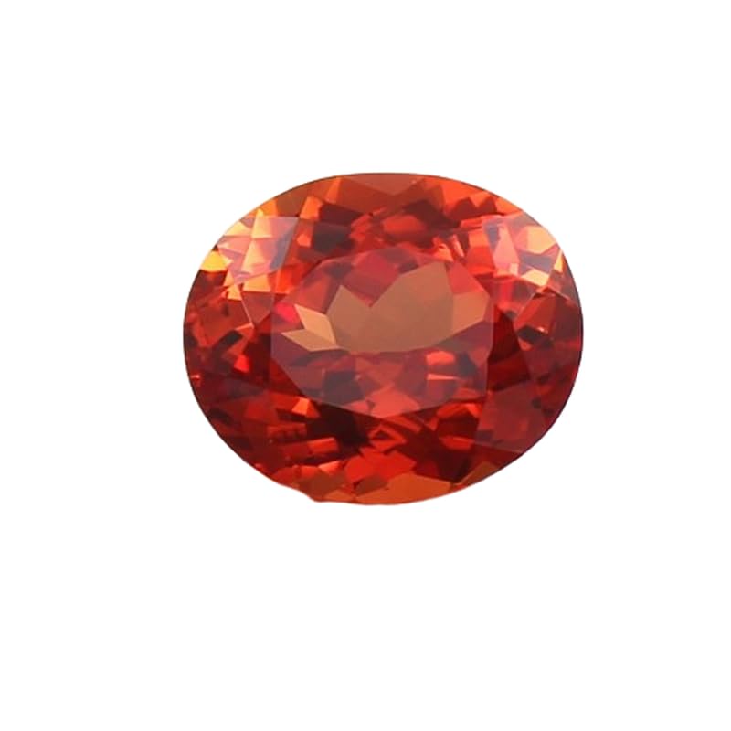 Saphir Padparadscha naturel ovale pour création haute joaillerie