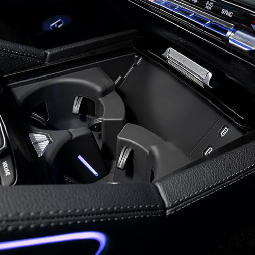 Portavasos de silicona para Mercedes Benz GLE 2020-2025 miniatura 1