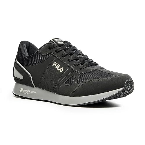 Tenis Fila Classic Runner, Masculino, Preto/Cinza/Bege, 41