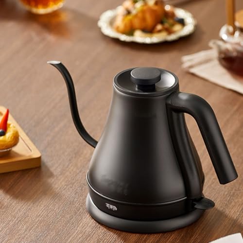Hervidor eléctrico de acero inoxidable multiuso 800ml miniatura 3