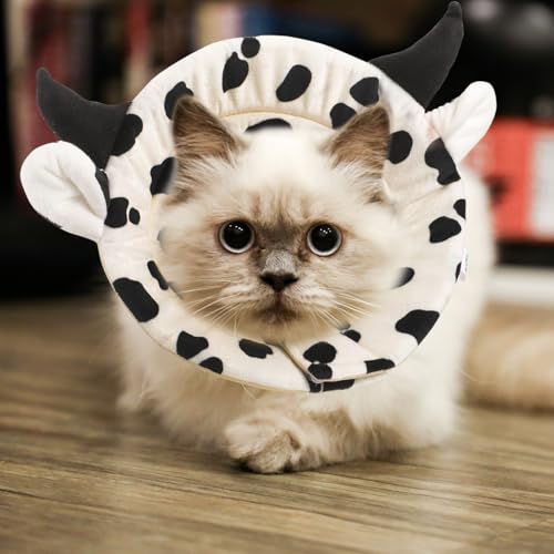 Image of Mipcase Soft Dog Cone to Stop Licking - Adjustable Cone Collar for Small Dogs & Cats