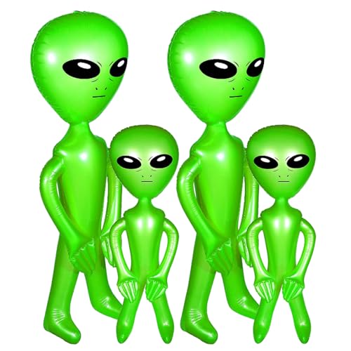 Décor extraterrestre gonflable pour éviter les ballons cassés à Halloween