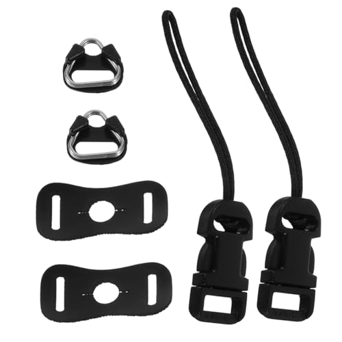 Anillas triangulares para correa de cámara DSLR y accesorios de fijación SHINEOFI 3