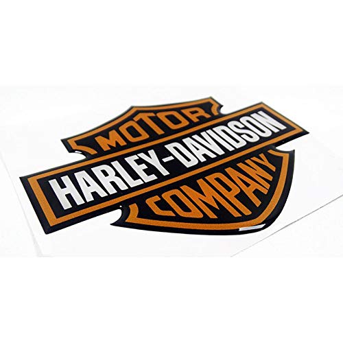 Adesivo Resinado Logo Harley Davidson Moto Carro Notebook
