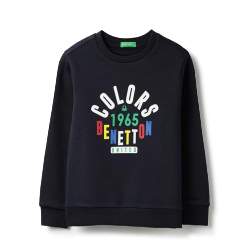 Image of United Colors of Benetton Boy's Polycotton Crew Neck Sweatshirt