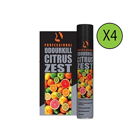 4 x Odour Kill Blast deodorante Citrus Zest