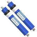 MewMore 100 GPD RO Membrane, 11.75"x1.75" Reverse Osmosis Membrane Filter Replacement Element for Under Sink RO Drinking Water Filter Purifier Filtration System, 2-Pack