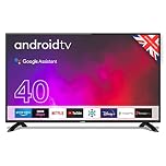Cello Y22ZG0204 40 inch Smart Android TV with Freeview Play, Google Assistant, Google Chromecast, Disney+, Netflix, Apple TV+, Prime Video, BBC iPlayer Full HD 1080p Made in the UK