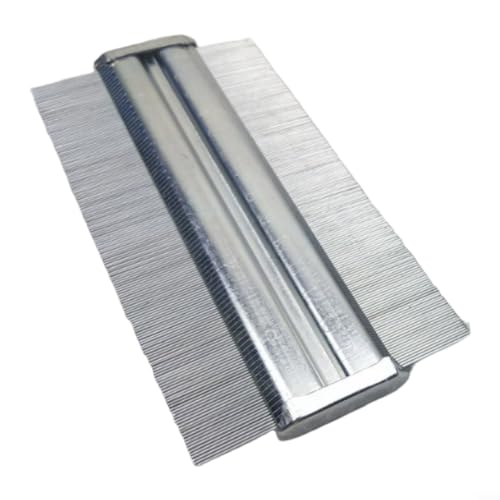 Hoppipola Calibre de contorno de ABS con alambre de acero, perfil de metal para formas irregulares, 125 mm/150 mm, para carpintería y artesanía (6-pulgadas)