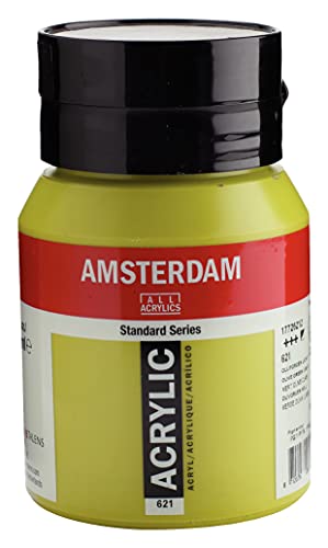 Amsterdam Standard Series Acrylfarbe Flasche 500 ml Olivgrün Hell 621 (17726212)