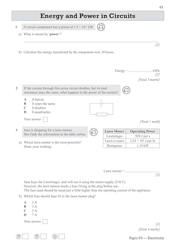 Grade 9 1 GCSE Phys OCR Gate Exam Wrkbk - Image 13