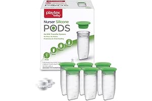 Playtex Baby Bottles with Reusable Silicone PODS