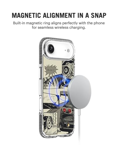 Image of DailyObjects Case for iPhone Air Compatible with Mag-Safe Wireless Charging, Stride 2.0 K3 The Drift Saga Slim Shockproof Back Cover with Inner Magnetic Ring