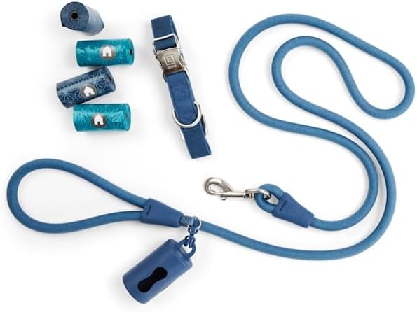 Reddy Navy 3-Piece Walking Kit for Dogs, Large/X-Large