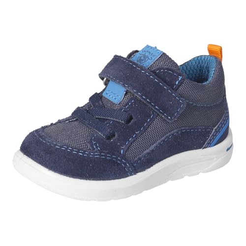 RICOSTA Pepino Ebbo baskets premier pas en cuir et textile souple pour enfant