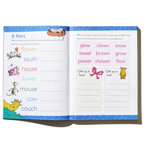 Dr. Seuss Workbook: Grade 1: 260+ Fun Activities with Stickers and More! (Spelling, Phonics, Sight Words, Writing, Reading Comprehension, Math, ... Science, SEL) (Dr. Seuss Workbooks) - Image 3