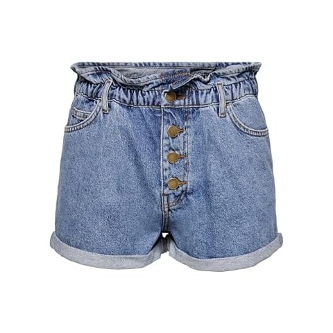 ONLY Women's Onlcuba Life Paperbag Shorts Cover