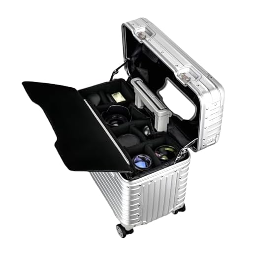 Perle Path Aluminum Camera Carry-On Luggage