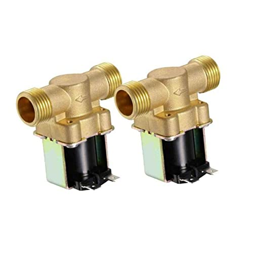 Válvula solenoide de latón 12V Alipis normalmente cerrada 8