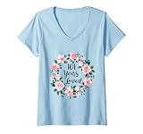 Photo Gallery donna 101 years loved men women 101 years old cool 101st birthday maglietta con collo a v Photo Gallery donna 101 years loved men women 101 years old cool 101st birthday maglietta con collo a v