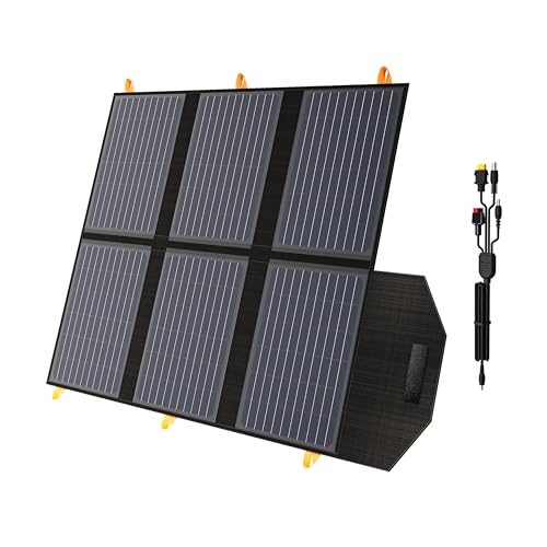 Amazon | FlexSolar 60W ソーラーパネル (最大19.8V/3.03A) 折りたたみ