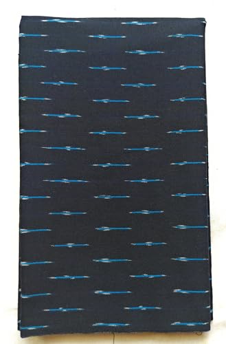 Image of Cotton Pochampally ikat unstitched blouse, Kurthi, long frock fabric material for women (1 meter, 2 meters & 3 meters)