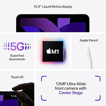 Apple iPad Air (5th generation): With M1 chip, 10.9-inch Liquid