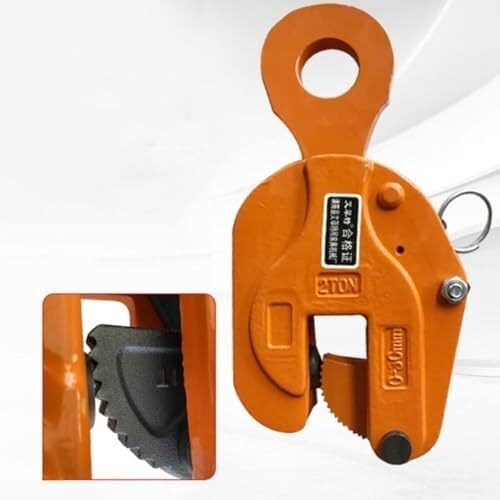 Hebeklemme Hochleistungs-Vertikal-Plattenhebeklemme, Blechhebeklemme for Schweißen und Bauen, Bewegen schwerer Platten(8T)