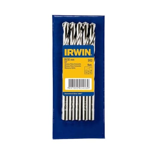 IRWIN Broca para Concreto de 3/8 Pol. x 13 Pol. (10mm x 330mm) IW940