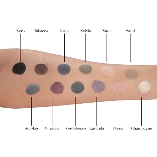Helan I Colori, Bio Compact Eyeshadow for Your Makeup with Soft Satin Texture - Image 3