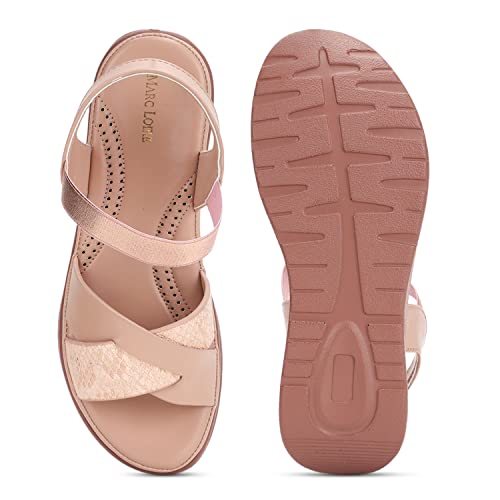 Image of Marc Loire Women Soft Comfortable Solid Platform Heels