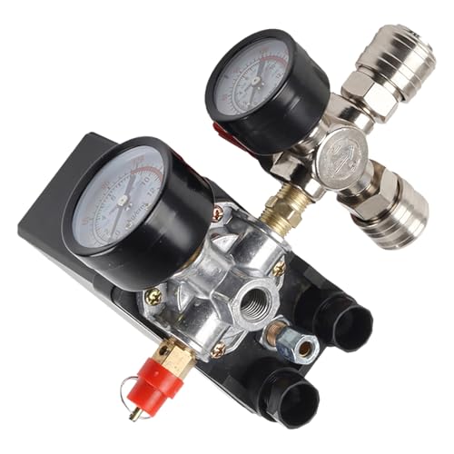 Miniatura 8 de Regulador De Presión, Compresor De Aire Interruptor De Presión Compresor Adecuado Para Aplicaciones Que Incluyen Automatización Pintura En Aerosol Herramientas Neumáticas