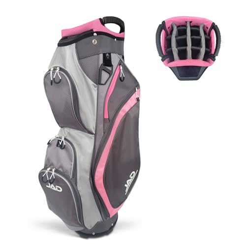 Jad Lightweight Womens Golf Bag, Golf Cart Bag With Dual Handles For Women/Ladies