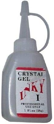Crystal Gel Inky, used for Fiberglass and Silk wraps (Inky I)