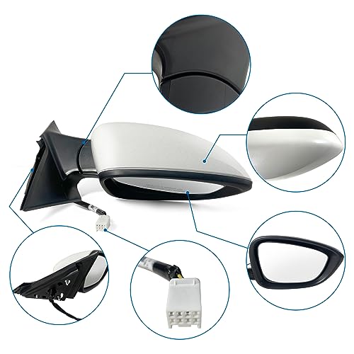 image for Lqito Right Passenger Side Door Mirror For Honda Accord LX, Sport 2018