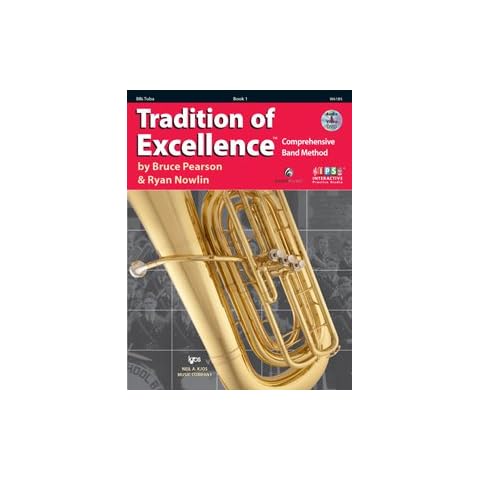 W61BS - Tradition of Excellence Book 1 - Bb Tuba Cover