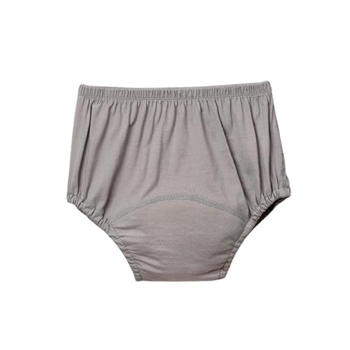 吸水ショーツ 1枚 尿漏れケアパンツ 失禁パンツ 女性 婦人用 綿100% 大容量 吸収 200mL サニタリーショーツ 漏れない 蒸れない 通気性 介護 生理 シニア 高齢者 (グレー, L)