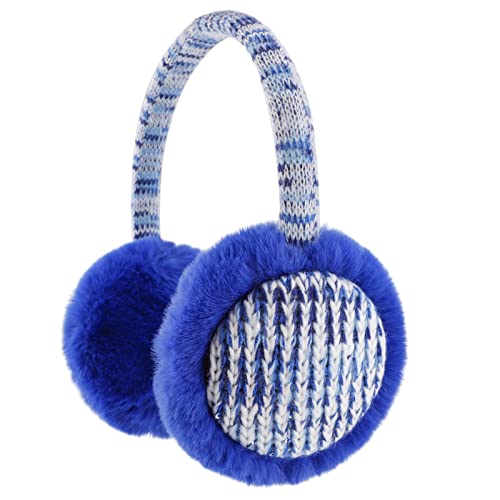ZTL Kids Knit Earmuffs Winter Outdoor Plush Ear Warmers for Boys Girls 4-16 Years