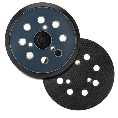 2 Pack 5 8 Hole Hook & Loop Sander Replacement Pad for DeWalt/Makita/Porter Cable for DeWalt DW420 DW421 Dw423 DW426 D26451 D26453 for Makita BO5010 BO5030K BO5031K BO5041K Orbital Sander