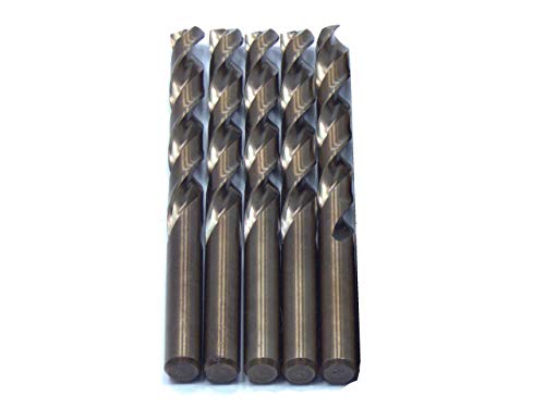 WSH-Tools Spiralbohrer HSS-Co5 Cobalt Gehalt von 5% nach DIN338 mit DIN1412C Kreuzausspitzung im Ø = 12,50mm 5er Pack Cover