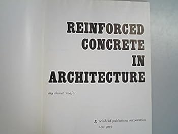 Hardcover Reinforced Concrete in Architecture Book