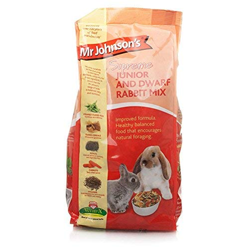 Mr Johnson's Supreme Junior & Dwarf Rabbit Mix - 900g [MS1JS09]