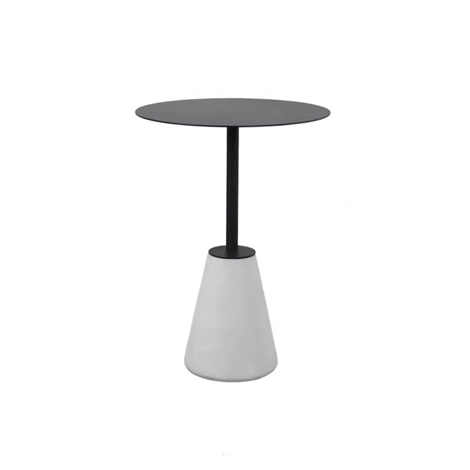 ZTHYSHOZ Coffee Table Small Round Table Movable Side Coffee Next To The Sofa Sideboard Square Home Bedside Corner(Small)